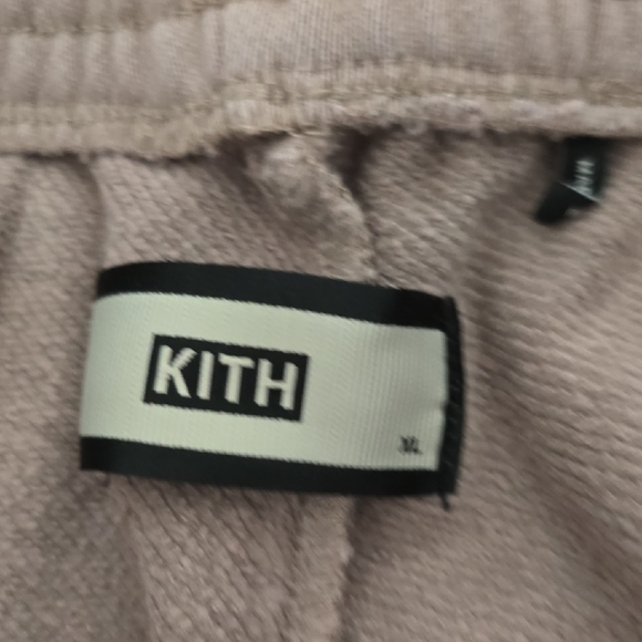 Kith Taupe Textured Joggers New Without Tags XL - Picture 3 of 7